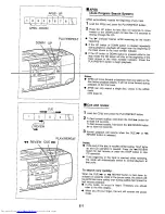 Preview for 12 page of Sharp WQ-CH800H Operation Manual