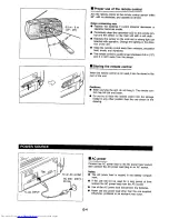 Предварительный просмотр 8 страницы Sharp WQ-CH900H Operation Manual