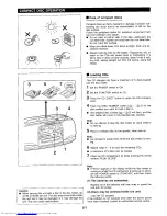 Предварительный просмотр 11 страницы Sharp WQ-CH900H Operation Manual