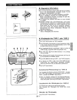 Preview for 11 page of Sharp WQ-T360H Operation Manual