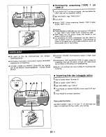 Предварительный просмотр 39 страницы Sharp WQ-T360H Operation Manual