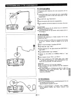 Предварительный просмотр 41 страницы Sharp WQ-T360H Operation Manual