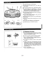 Предварительный просмотр 11 страницы Sharp WQ-T370H Operation Manual