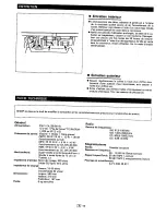 Предварительный просмотр 26 страницы Sharp WQ-T370H Operation Manual