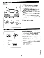 Предварительный просмотр 61 страницы Sharp WQ-T370H Operation Manual