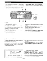 Предварительный просмотр 12 страницы Sharp WQ-T484E Operation Manual