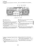 Предварительный просмотр 13 страницы Sharp WQ-T484E Operation Manual