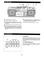 Предварительный просмотр 20 страницы Sharp WQ-T484E Operation Manual