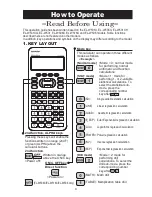 Preview for 4 page of Sharp WriteView EL-W531X Operation Manual