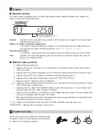 Предварительный просмотр 8 страницы Sharp XE-A137 Instruction Manual