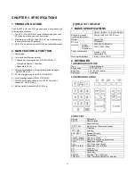 Preview for 3 page of Sharp XE-A1BT Service Manual