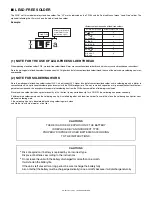 Preview for 2 page of Sharp XE-A207 Service Manual