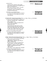 Preview for 61 page of Sharp XE-A213 Instruction Manual