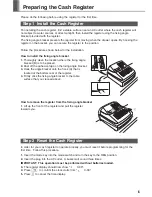 Preview for 7 page of Sharp XEA102 - Cash Register Instruction Manual