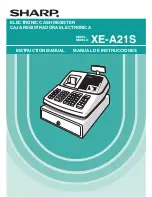 Предварительный просмотр 1 страницы Sharp XEA21S - Thermal Fax Machine Instruction Manual