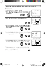 Preview for 21 page of Sharp XFlat 20F650 Operation Manual