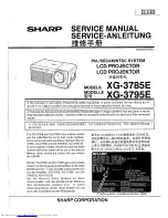 Sharp XG-3785E Service Manual предпросмотр