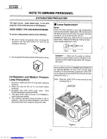 Предварительный просмотр 4 страницы Sharp XG-3785E Service Manual