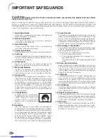 Preview for 10 page of Sharp XG-C55X - Conference Series XGA LCD Projector Operation Manual