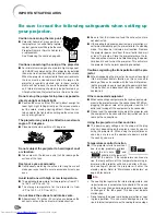 Preview for 12 page of Sharp XG-C55X - Conference Series XGA LCD Projector Operation Manual