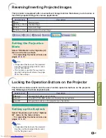 Preview for 75 page of Sharp XG-C55X - Conference Series XGA LCD Projector Operation Manual