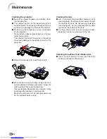 Preview for 84 page of Sharp XG-C55X - Conference Series XGA LCD Projector Operation Manual