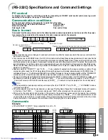 Preview for 93 page of Sharp XG-C55X - Conference Series XGA LCD Projector Operation Manual