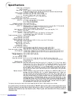 Preview for 101 page of Sharp XG-C55X - Conference Series XGA LCD Projector Operation Manual