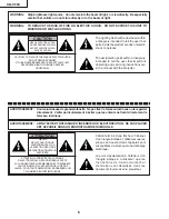 Предварительный просмотр 6 страницы Sharp XG-C55X - Conference Series XGA LCD Projector Service Manual