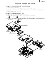 Предварительный просмотр 13 страницы Sharp XG-C55X - Conference Series XGA LCD Projector Service Manual