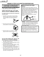 Предварительный просмотр 54 страницы Sharp XG-C55X - Conference Series XGA LCD Projector Service Manual