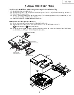 Предварительный просмотр 61 страницы Sharp XG-C55X - Conference Series XGA LCD Projector Service Manual