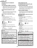 Предварительный просмотр 105 страницы Sharp XG-C55X - Conference Series XGA LCD Projector Service Manual