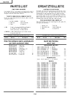 Предварительный просмотр 138 страницы Sharp XG-C55X - Conference Series XGA LCD Projector Service Manual