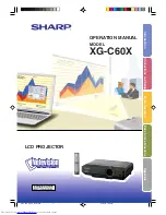 Предварительный просмотр 1 страницы Sharp XG-C60X Operation Manual