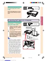 Предварительный просмотр 21 страницы Sharp XG-C60X Operation Manual