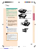 Предварительный просмотр 29 страницы Sharp XG-C60X Operation Manual