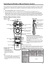 Предварительный просмотр 6 страницы Sharp XG-E1200U Operation Manual