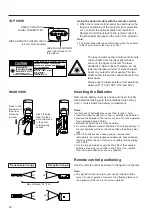 Предварительный просмотр 7 страницы Sharp XG-E1200U Operation Manual