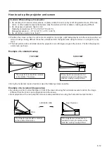 Предварительный просмотр 12 страницы Sharp XG-E1200U Operation Manual