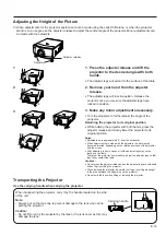 Предварительный просмотр 14 страницы Sharp XG-E1200U Operation Manual