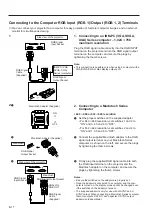 Предварительный просмотр 17 страницы Sharp XG-E1200U Operation Manual