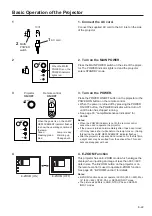 Предварительный просмотр 22 страницы Sharp XG-E1200U Operation Manual