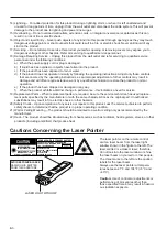 Предварительный просмотр 3 страницы Sharp XG E3000E/U Operation Manual