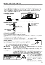 Предварительный просмотр 8 страницы Sharp XG E3000E/U Operation Manual