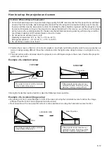 Предварительный просмотр 12 страницы Sharp XG E3000E/U Operation Manual