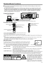 Preview for 8 page of Sharp XG-E3500U Operation Manual