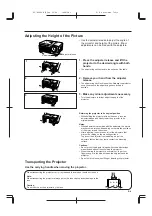 Предварительный просмотр 8 страницы Sharp XG E690E/U Operation Manual