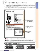 Предварительный просмотр 7 страницы Sharp XG-F210X Operation Manual