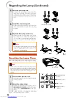 Предварительный просмотр 56 страницы Sharp XG-F210X Operation Manual